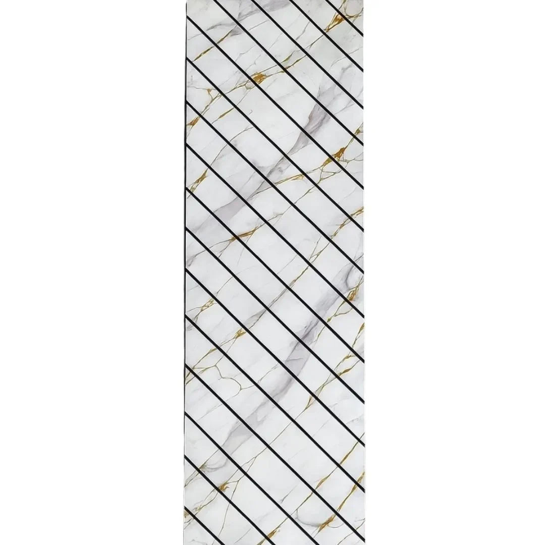 Ferde erezetű márvány mintás Inspira akusztikus falpanel 60 x 280 cm méretben Inspira Bútor