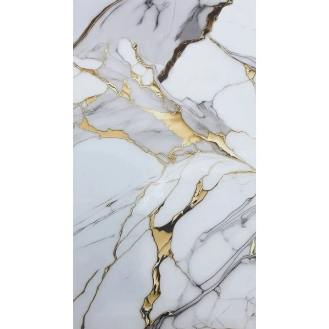 PVC falpanel intenzív arany mintás120x280 cm Inspira Bútor