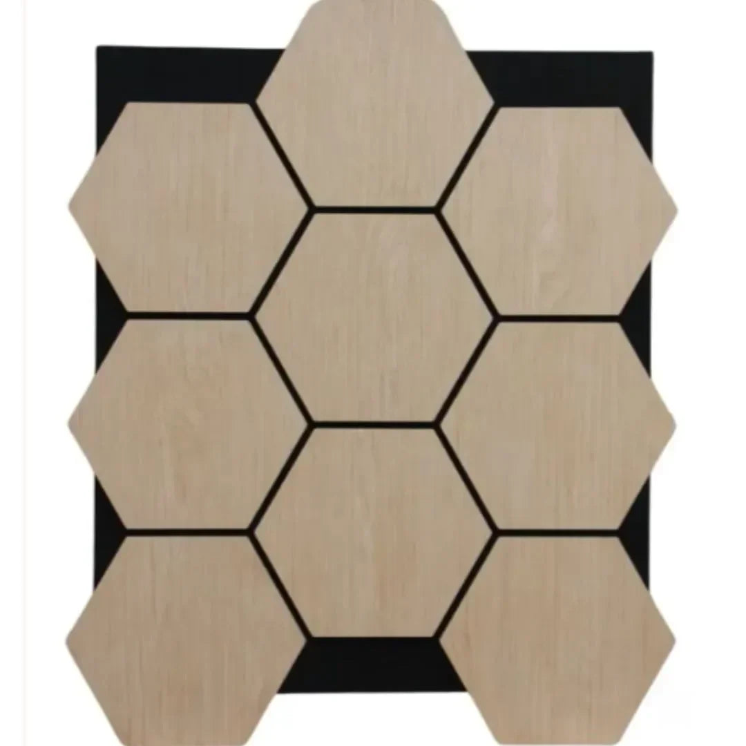 akusztikus dizájn falpanel tölgy 66,5 x 81 cm méretben Inspira Bútor
