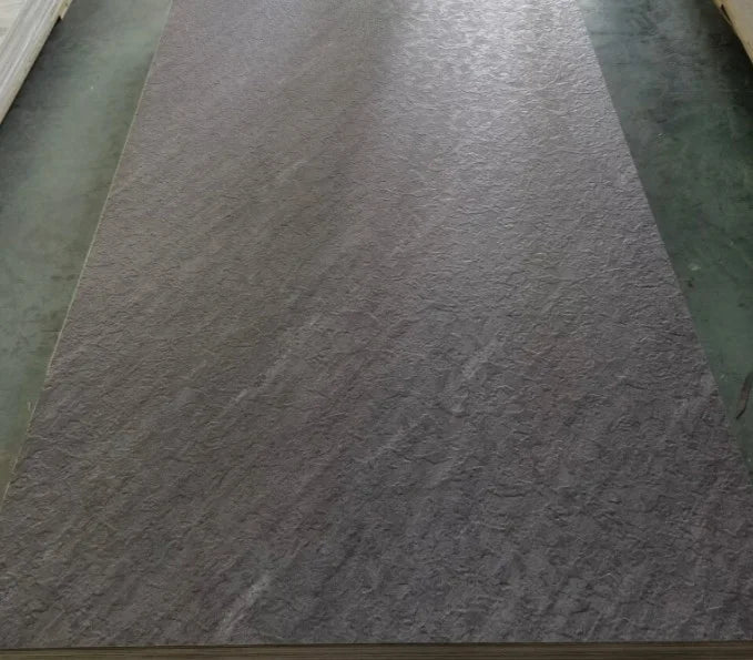 PVC falpanel dombornyomott sötétszürke
