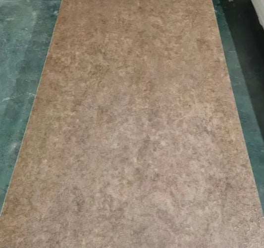 PVC falpanel dombornyomott kőhatású taupe barna